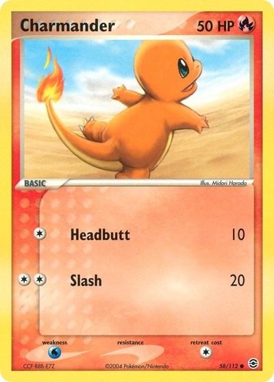 RG: Charmander - 058/112