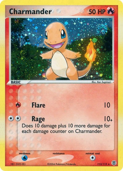 RG: Charmander - 113/112