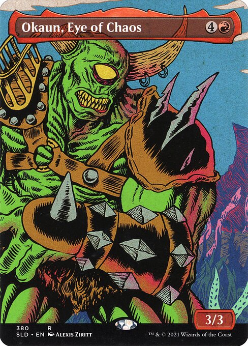 SLD: Okaun, Eye of Chaos (Display Commander) - Thick Stock