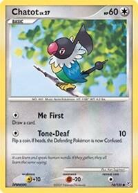 DP: Chatot (Reverse Holofoil)