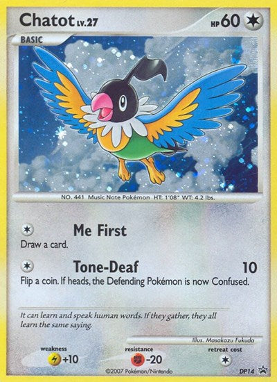 PR: Chatot - DP14 (Holofoil)