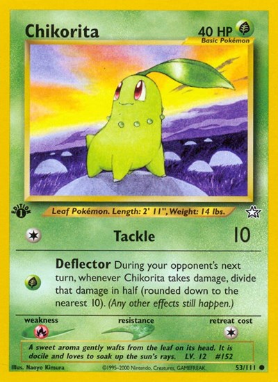 N1: Chikorita (53) (1st Edition)