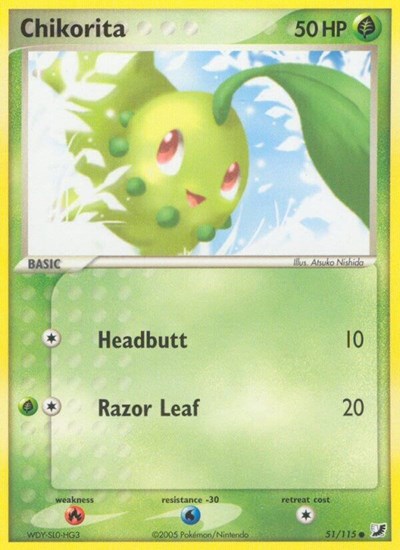 UF: Chikorita (Reverse Holofoil)