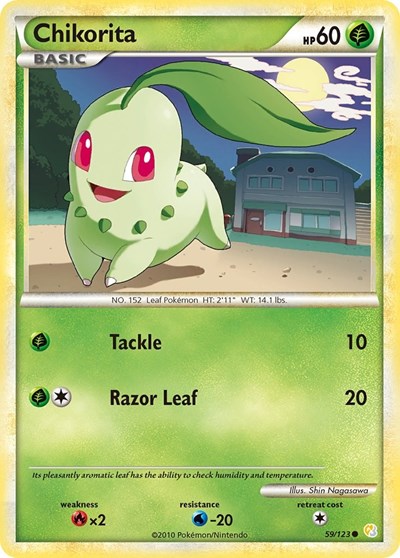 HS: Chikorita (Reverse Holofoil)