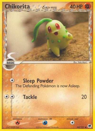 DF: Chikorita (Delta Species)