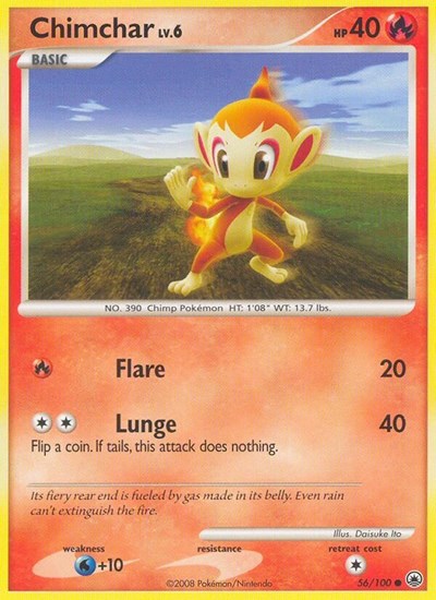 MD: Chimchar (56) (Reverse Holofoil)