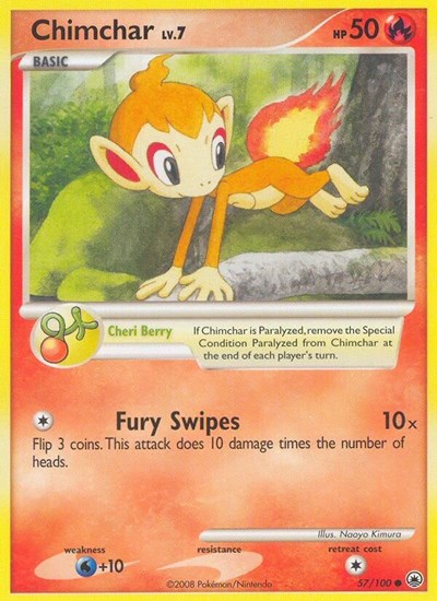 MD: Chimchar (57) (Reverse Holofoil)