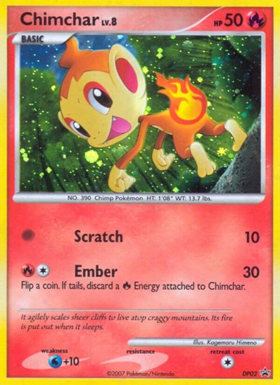 PR: Chimchar - DP02 (Holofoil)