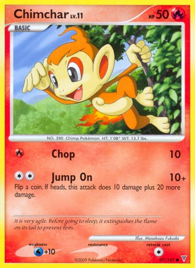 SV: Chimchar (Reverse Holofoil)