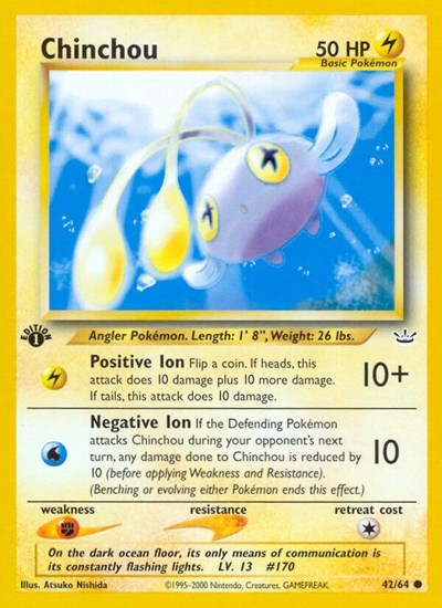 N3: Chinchou (1st Edition)