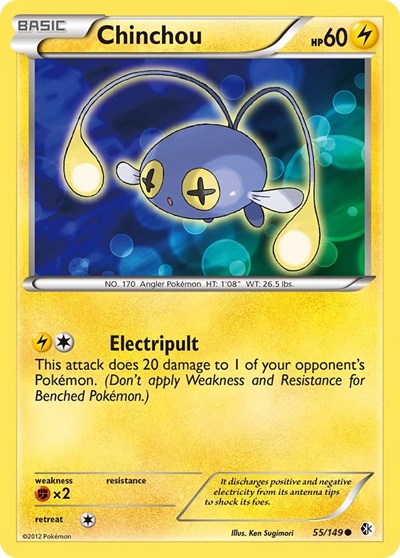BCR: Chinchou (Reverse Holofoil)
