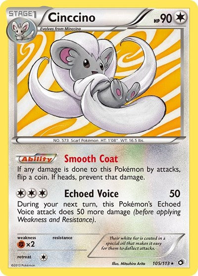 LTR: Cinccino (Reverse Holofoil)
