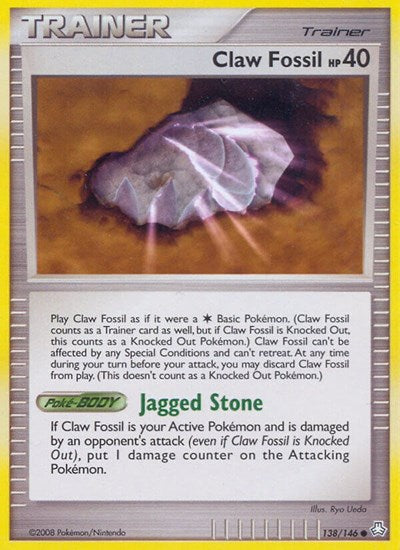 LA: Claw Fossil (Reverse Holofoil)