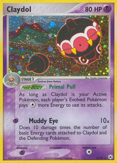 HL: Claydol - 2/101 (Holofoil)