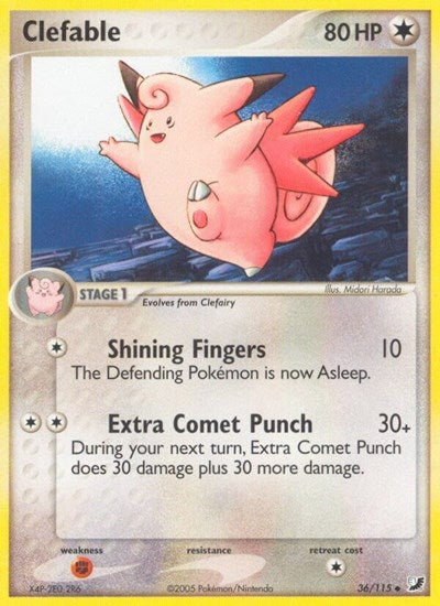 UF: Clefable (Reverse Holofoil)
