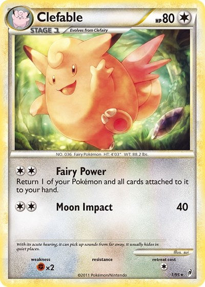 CL: Clefable (Reverse Holofoil)