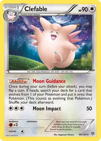 PLS: Clefable (Reverse Holofoil)