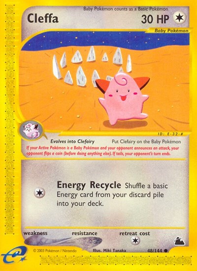 SK: Cleffa (Reverse Holofoil)