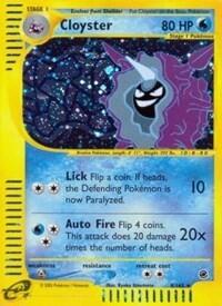 EX: Cloyster (8) (Holofoil)