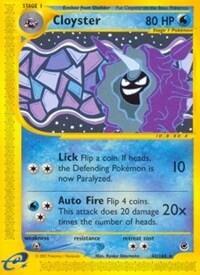EX: Cloyster (42) (Reverse Holofoil)