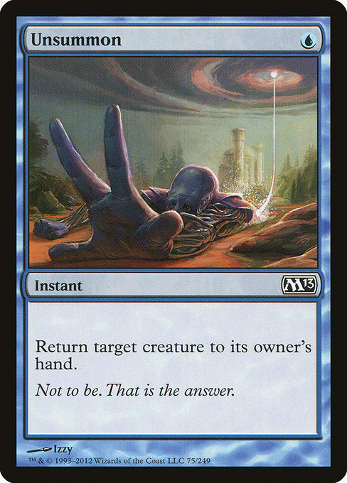 M13: Unsummon