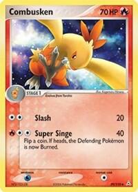 HP: Combusken (Reverse Holofoil)