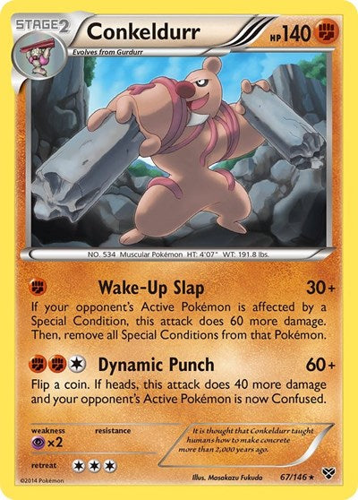 XY: Conkeldurr (Reverse Holofoil)
