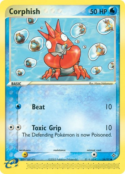 DR: Corphish - 54/97