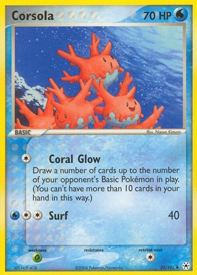 HL: Corsola (Reverse Holofoil)