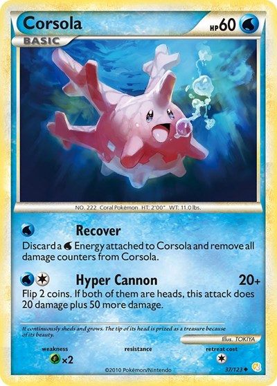 HS: Corsola (Reverse Holofoil)
