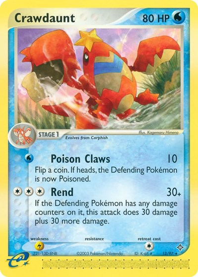 DR: Crawdaunt - 13/97