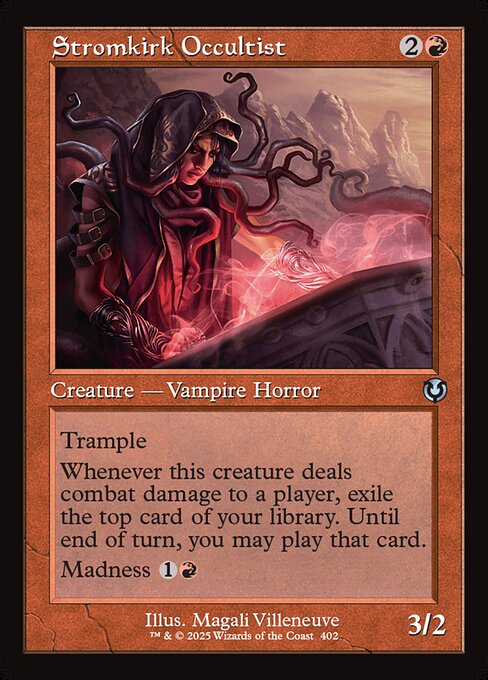 INR: Stromkirk Occultist (Retro Frame) (Foil)