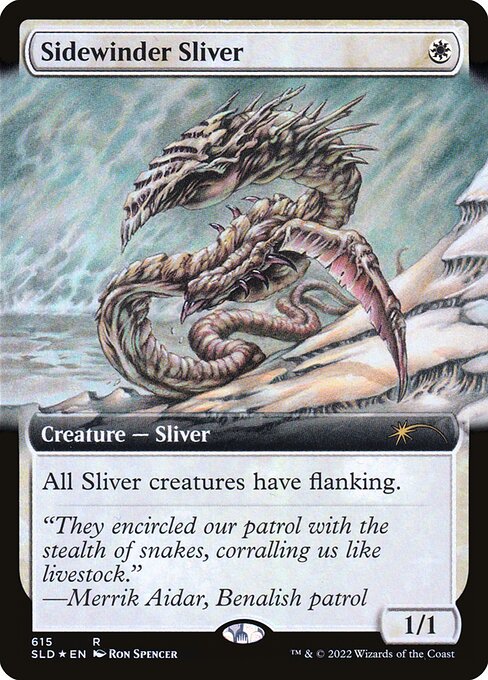 SLD: Sidewinder Sliver (Extended Art) (Foil)