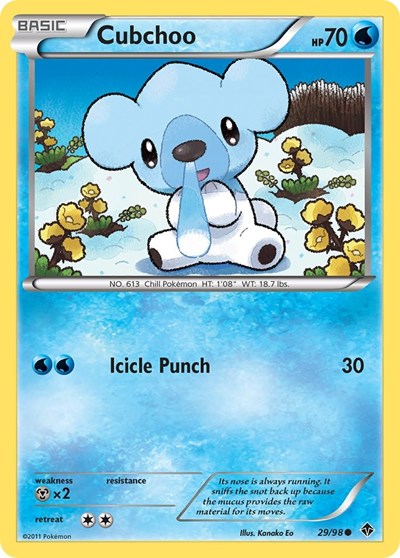 EPO: Cubchoo (29) (Reverse Holofoil)