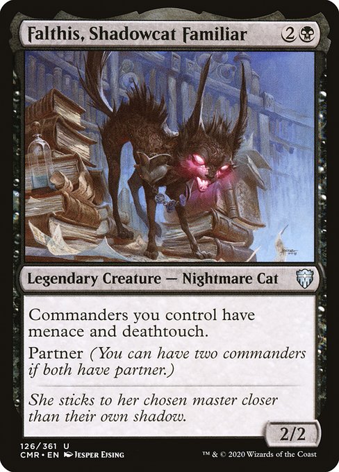 CMR: Falthis, Shadowcat Familiar (Foil)