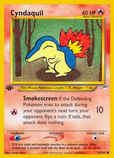 N4: Cyndaquil (1st Edition)