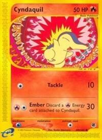 EX: Cyndaquil (105) (Reverse Holofoil)