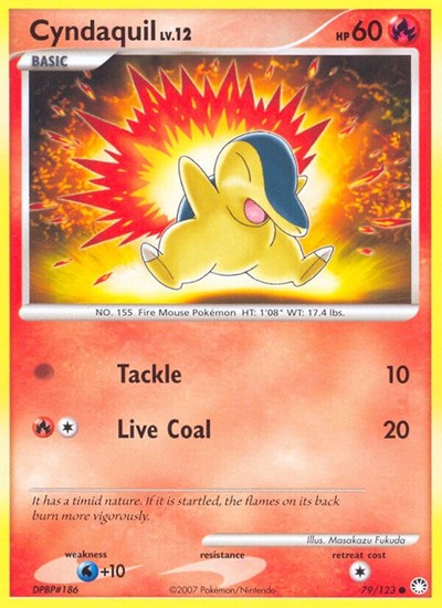 MT: Cyndaquil (Reverse Holofoil)