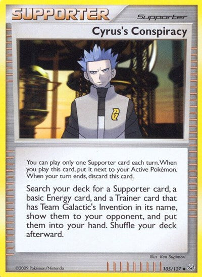 PL: Cyrus's Conspiracy (Reverse Holofoil)