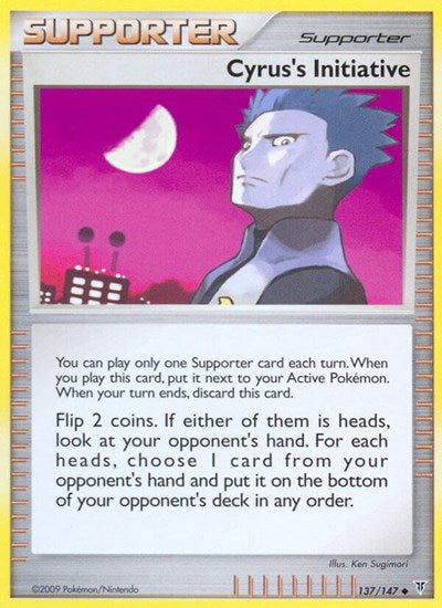 SV: Cyrus's Initiative (Reverse Holofoil)