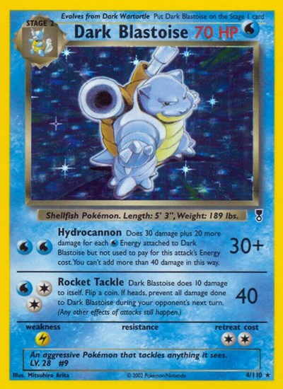 LC: Dark Blastoise (Holofoil)