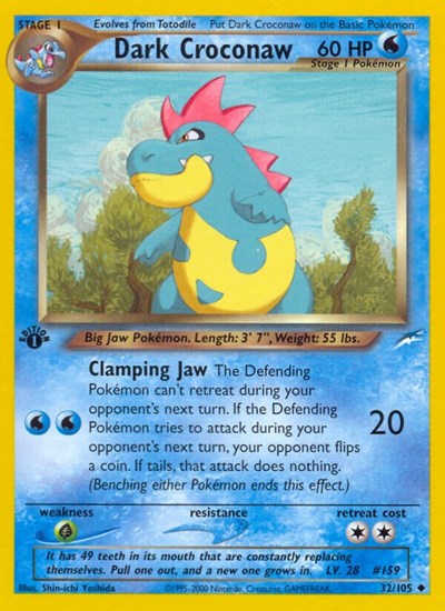 N4: Dark Croconaw (1st Edition)
