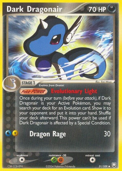 RR: Dark Dragonair - 031/109 (Reverse Holofoil)