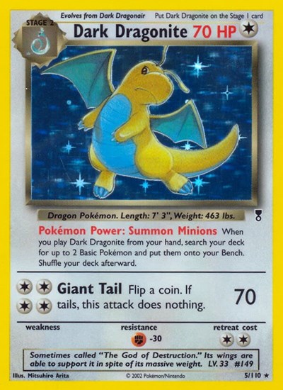 LC: Dark Dragonite (Holofoil)