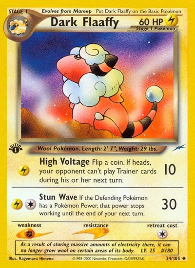 N4: Dark Flaaffy (1st Edition)