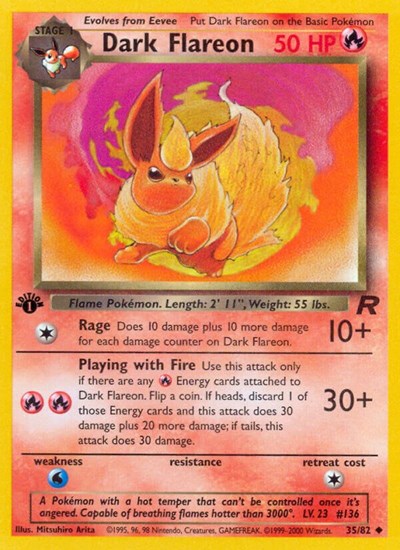 TR: Dark Flareon (1st Edition)