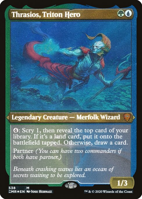 CMR: Thrasios, Triton Hero (Foil Etched)