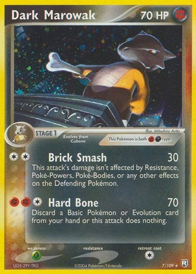 RR: Dark Marowak (Holofoil)