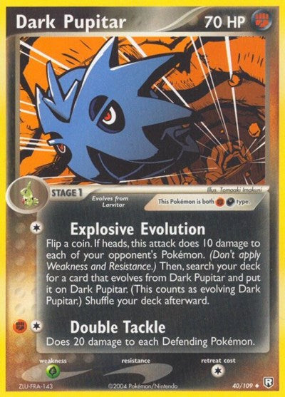 RR: Dark Pupitar - 040/109 (Reverse Holofoil)