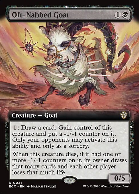 ECC: Oft-Nabbed Goat (Extended Art)